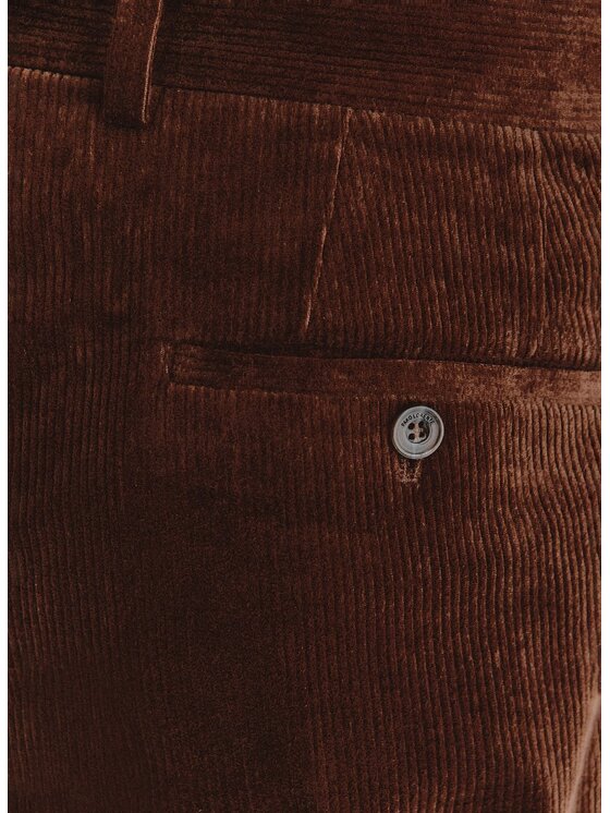 Pako Lorente Pako Lorente Spodnie materiałowe P25WF-WX-005 Brązowy Regular Fit