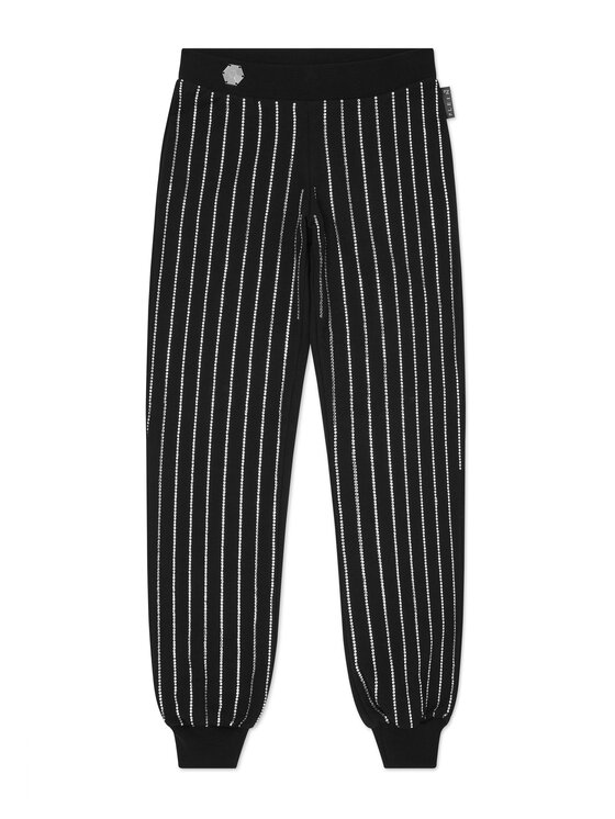 PHILIPP PLEIN PHILIPP PLEIN Spodnie dresowe 27807 Czarny Jogger Fit