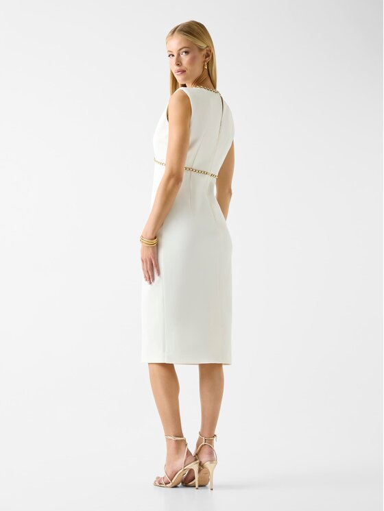 Marciano Guess Marciano Guess Kokteilikleit 6RGK18 9373Z Valge Regular Fit