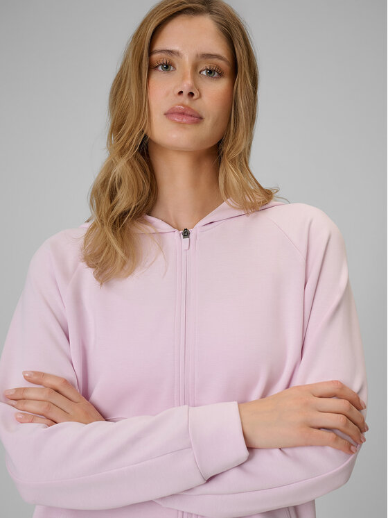 4F 4F Bluza ESSENTIAL Różowy jasny Regular Fit