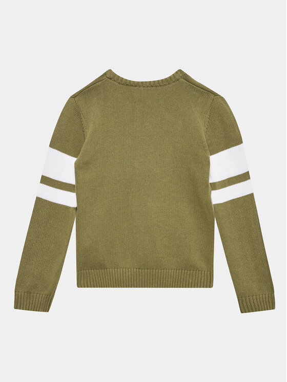 Guess Guess Maglione L3YR00 Z2NN0 Verde Regular Fit