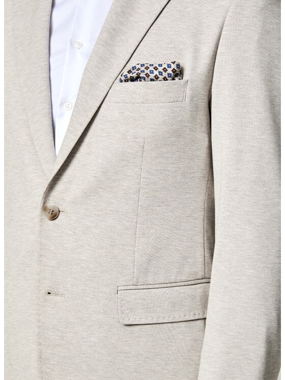 Pako Lorente Pako Lorente Marynarka P26SF-3X-016 Beżowy Slim Fit