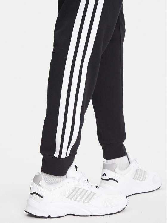 adidas adidas Teplákové kalhoty Essential 3-Stripes JD1881 Černá Regular Fit