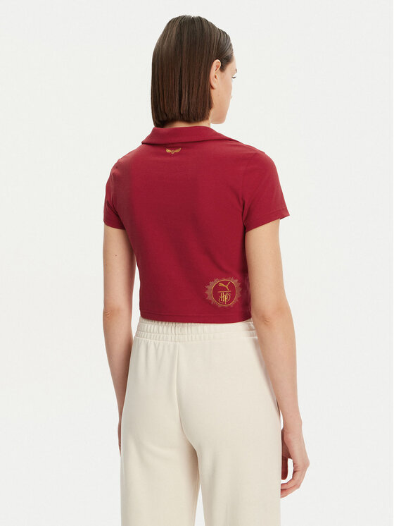 Puma Puma Polokošile Harry Potter 630097 Červená Regular Fit