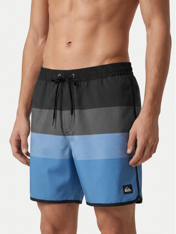 Quiksilver Quiksilver Plaukimo šortai Stretch Scallop Volley 16 EQYJV04218 Mėlyna Regular Fit