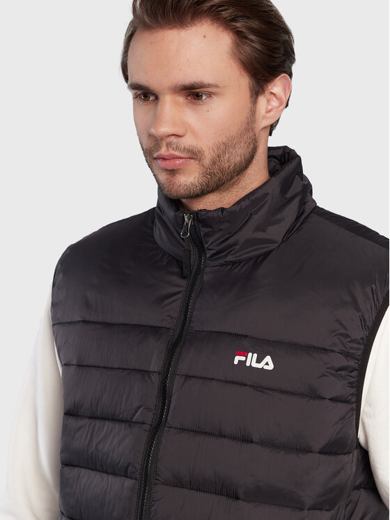 Fila Fila Kamizelka Berglicht FAM0352 Czarny Regular Fit