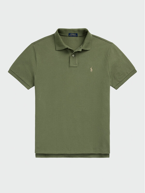 Polo Ralph Lauren Polo Ralph Lauren Polo majica 710536856436 Zelena Slim Fit