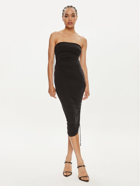 Wolford Poletna Obleka Fatal 57161 Črna Slim Fit