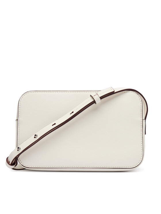 Calvin Klein Calvin Klein Kabelka Foil Logo Elongated Camera Bag LV04F3276G Bílá