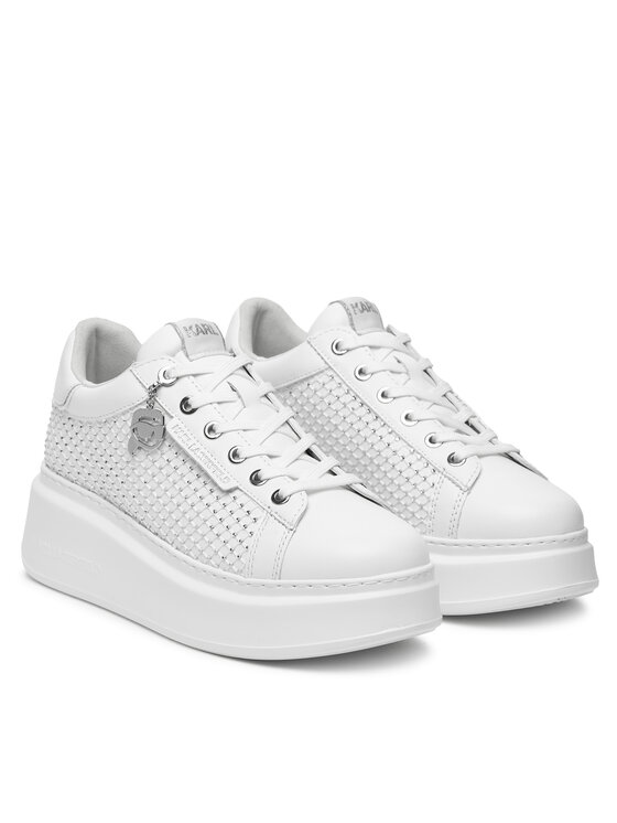 KARL LAGERFELD KARL LAGERFELD Сникърси KL63577N Бял