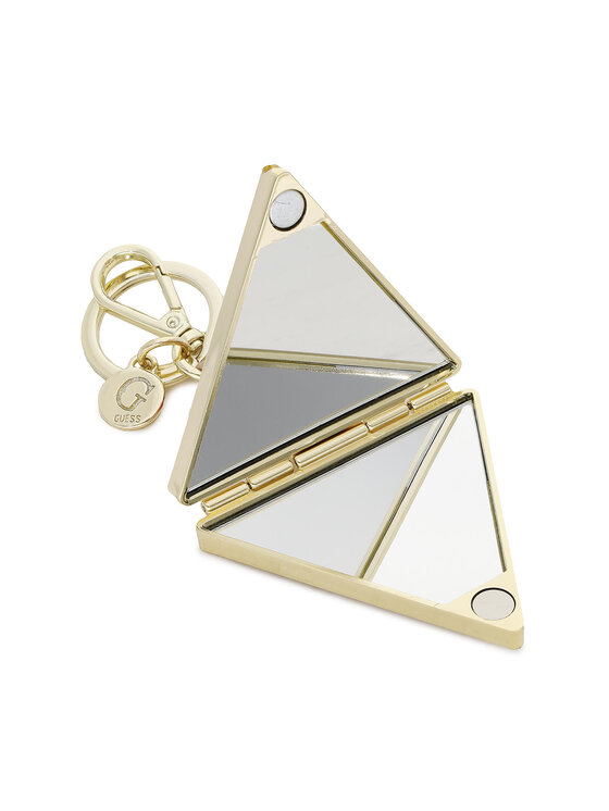 Guess Guess Μπρελόκ Mirror Triangle Keyring RW7424 P2201 Ροζ