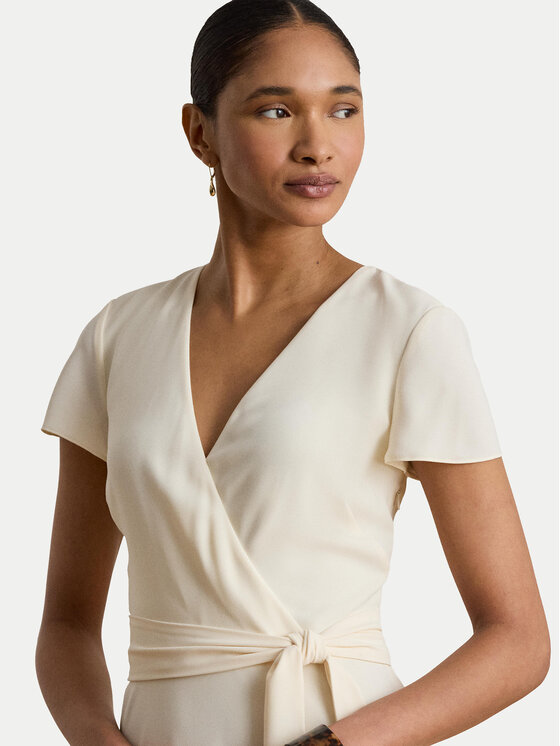 LAUREN RALPH LAUREN LAUREN RALPH LAUREN Rochie cocktail 200P13812005 Crem Regular Fit