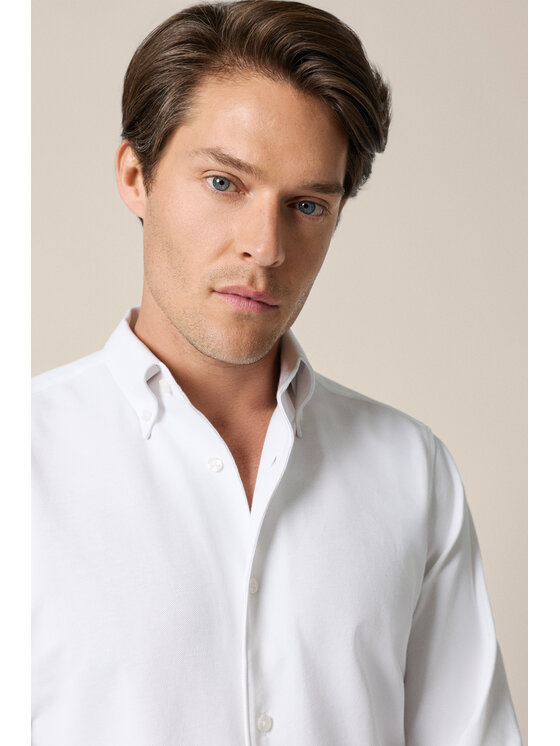 Lancerto Lancerto Koszula Marenzi Regular KO073126000067 Biały Regular Fit