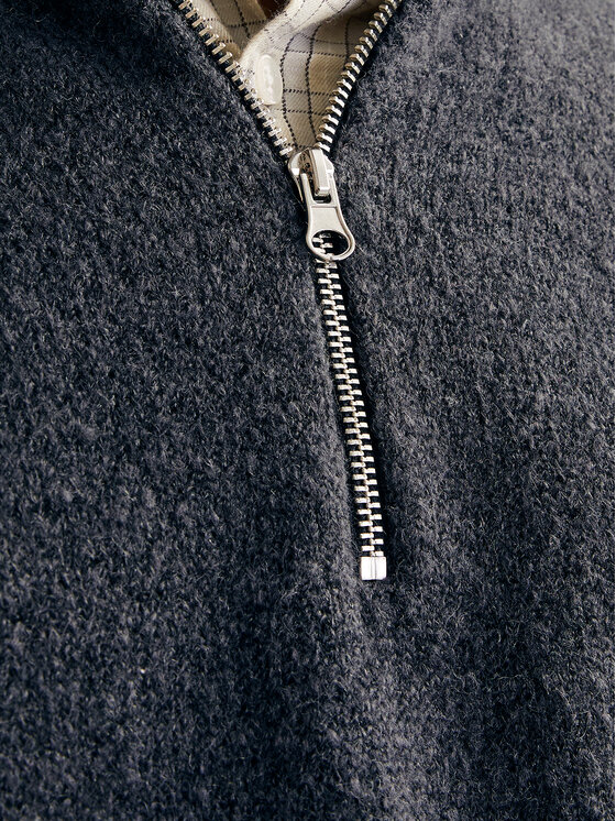 Jack&Jones Jack&Jones Svetr Ollie 12241817 Šedá Relaxed Fit