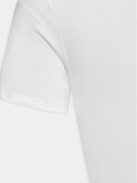 Lacoste Lacoste Komplet 3 t-shirtów TH3321 Biały Slim Fit