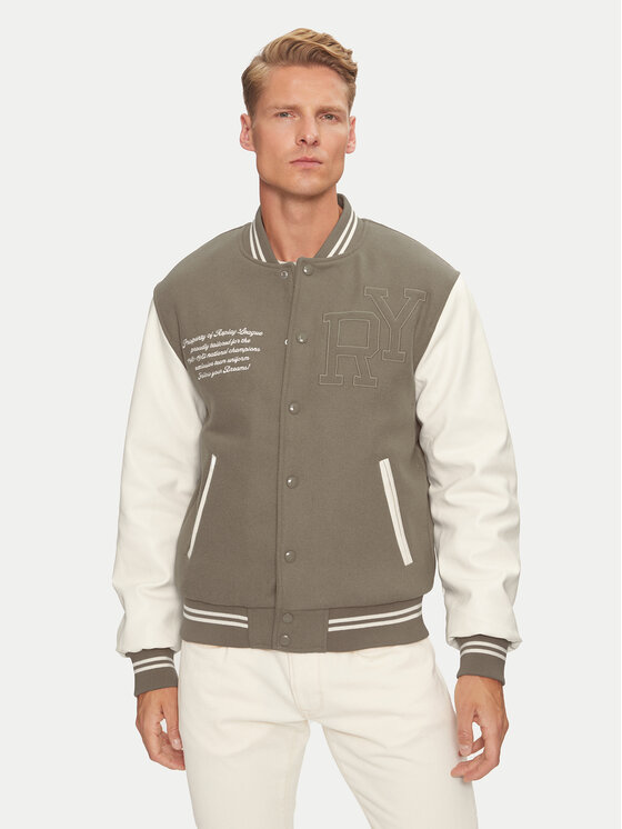 REPLAY Replay Яке бомбър M8414 .000.84768 Бежов Regular Fit