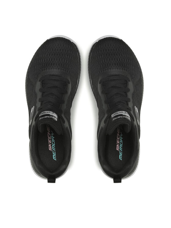 Skechers Skechers Sneakersy Quick Path 12607/BKW Černá