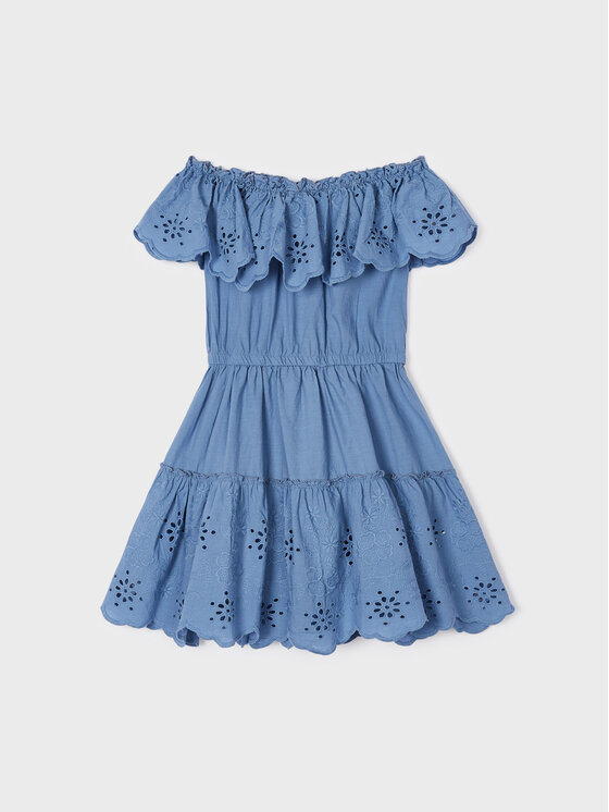 Mayoral Mayoral Sommerkleid 3929 Blau