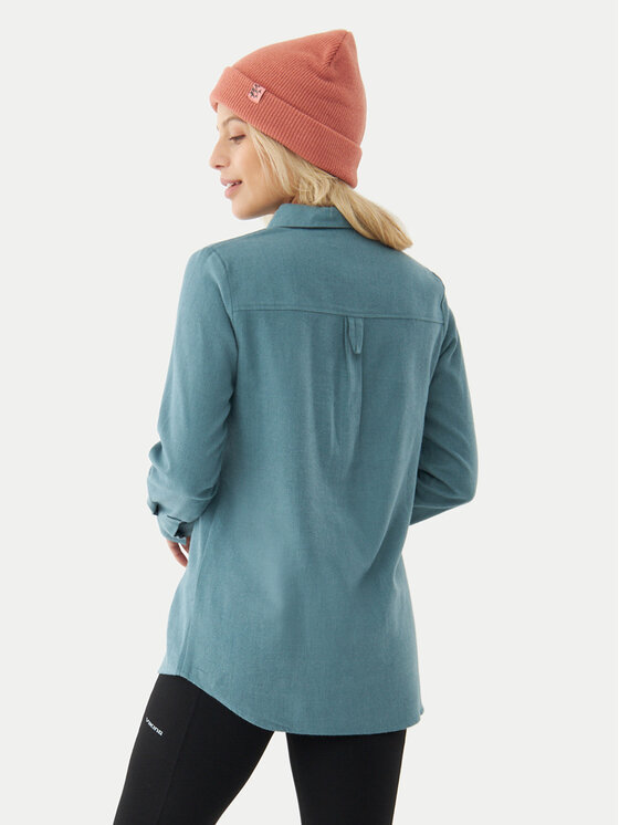 Viking Viking Košulja Bamboo Shamrock Lady 500/25/1212 Tirkizna Regular Fit