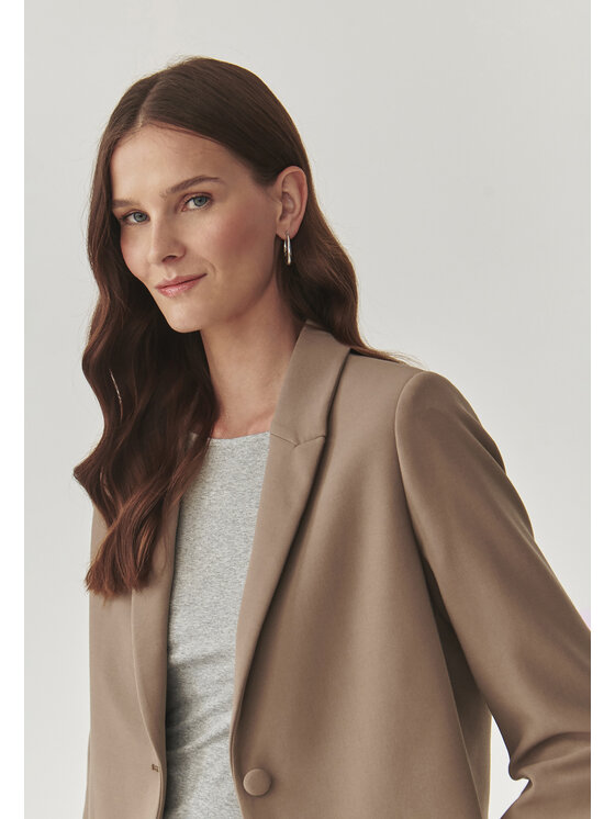 TATUUM TATUUM Marynarka RENETA Brązowy Classic Fit