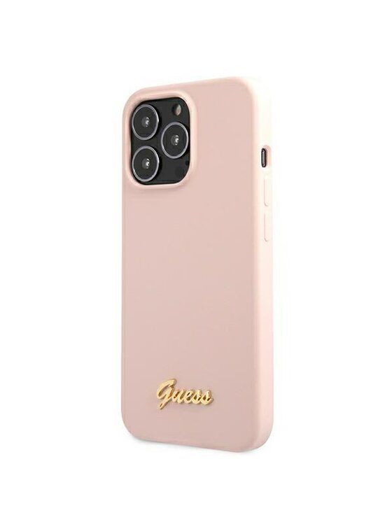 Guess Guess Etui na telefon iPhone 13 Pro Max Różowy