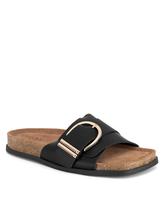 Badura Badura Şlapi CSS5098-01 Negru