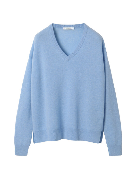 TATUUM TATUUM Sweter RETRA Niebieski Classic Fit