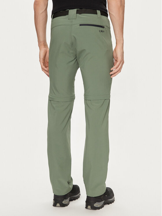 CMP CMP Spodnie outdoor 3T51647 Zielony Regular Fit