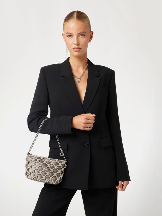 Guess Guess Torebka 168241 Srebrny
