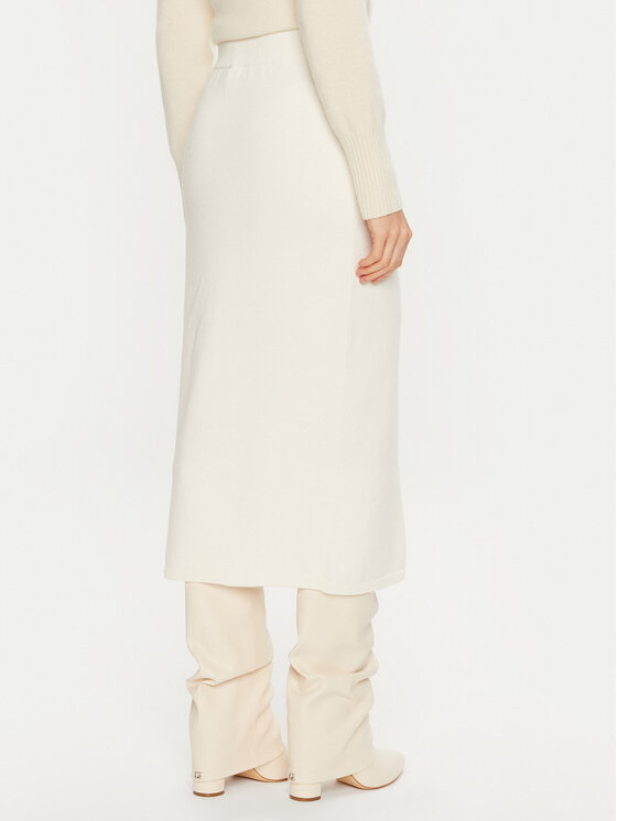 ViCOLO ViCOLO Spódnica ołówkowa 22085S Biały Regular Fit