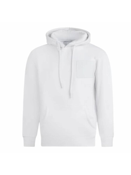Richmond X Richmond X Felpa felpa uomo di colore bianco con cappuccio richmond Bianco Regular Fit