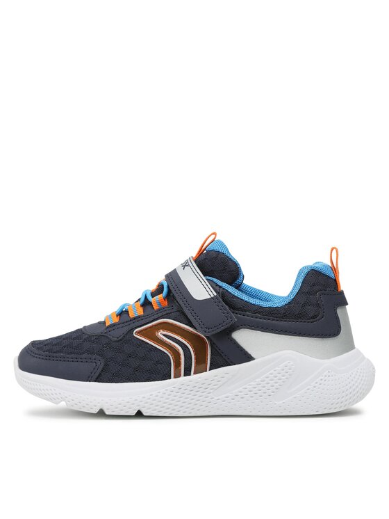 Baskets Geox J Sprintye Boy B - Respirantes, Semelle EVA, Synthétique - Pour Garçon