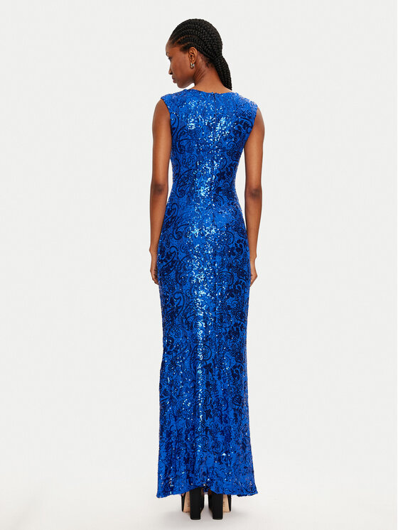 Rinascimento Rinascimento Abendkleid CFC0121922003 Blau Regular Fit