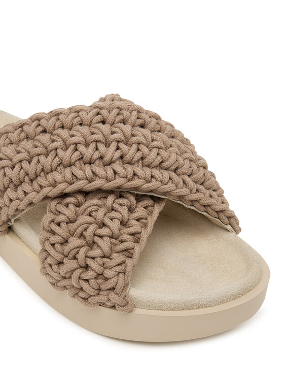 Inuikii Inuikii Šľapky Woven 1004.003.0062 Béžová