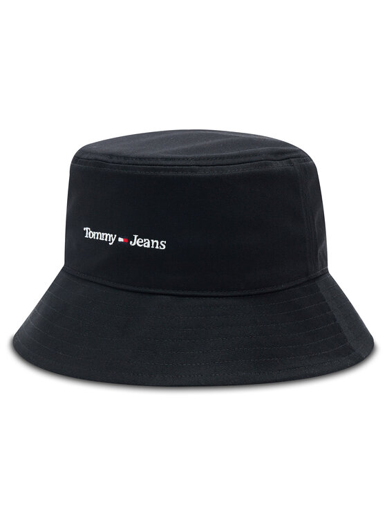 Pălărie Tommy Jeans Bucket AM0AM11005 Negru