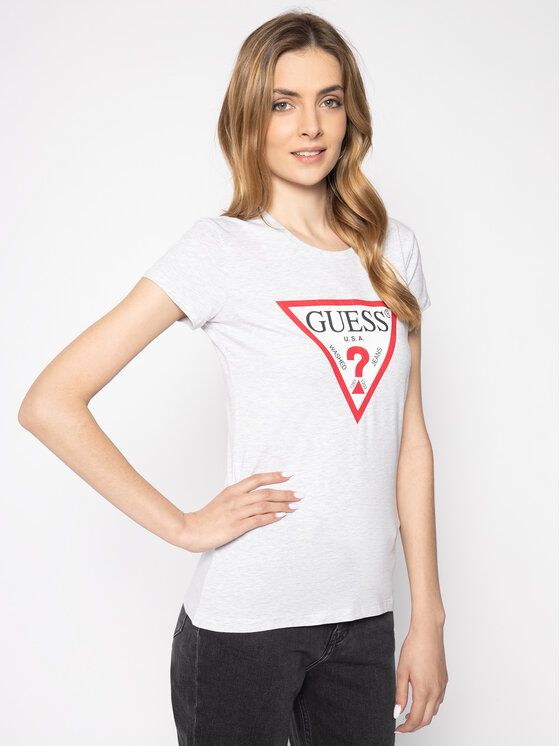 Guess Tričko O94I02 J1311 Sivá Regular Fit | Modivo.sk