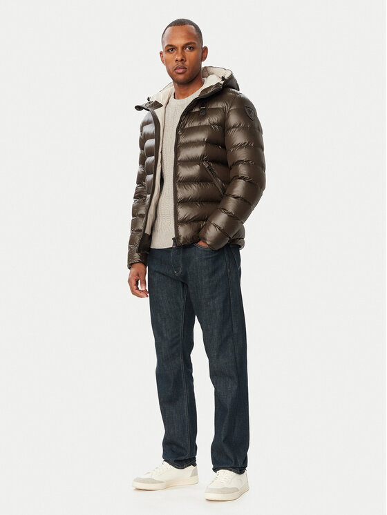 Blauer Blauer Kurtka zimowa Adams 26WBLUC02054 382EB Brązowy ciemny Regular Fit