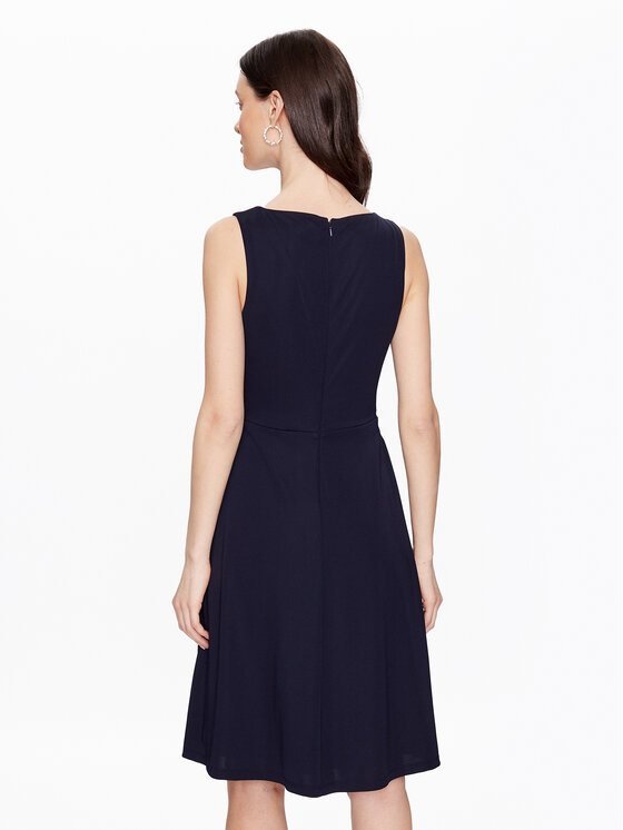 LAUREN RALPH LAUREN Lauren Ralph Lauren Koktel haljina 250865006002 Tamnoplava Regular Fit