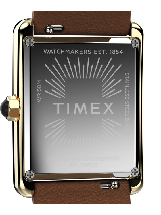 Timex Timex Ρολόι TW2W63900 Καφέ