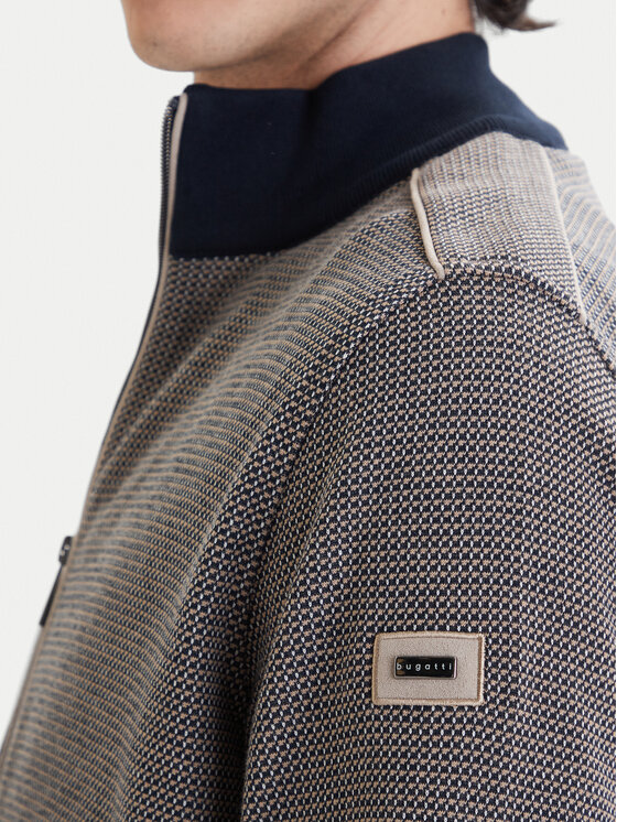 Bugatti Bugatti Cardigan 8750-15142E Blu scuro Regular Fit