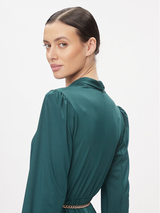 Rinascimento Rinascimento Коктейльна сукня CFC0116384003 Зелений Regular Fit