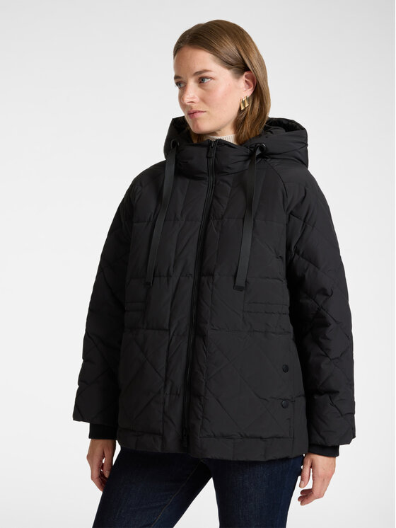 Elena Mirò Elena Mirò Giubbotto piumino F801Z100045N033 Nero Over Fit