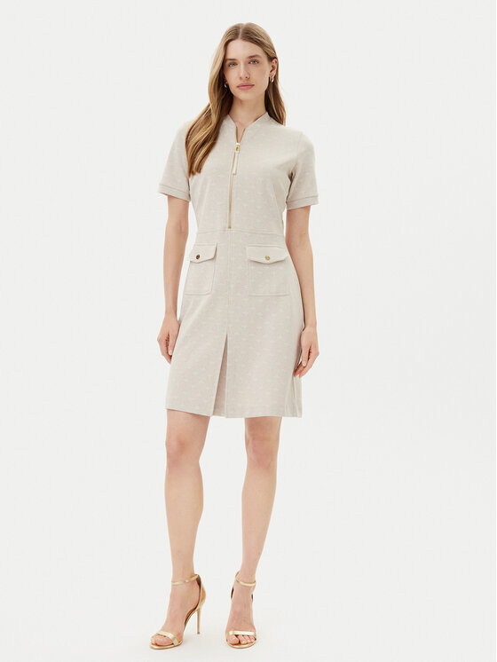 JOOP! JOOP! Vsakodnevna obleka 58 252JE58Tali 30046249 Bež Regular Fit