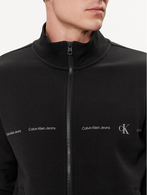 Calvin Klein Jeans Calvin Klein Jeans Jopa Logo Repeat J30J325493 Črna Regular Fit