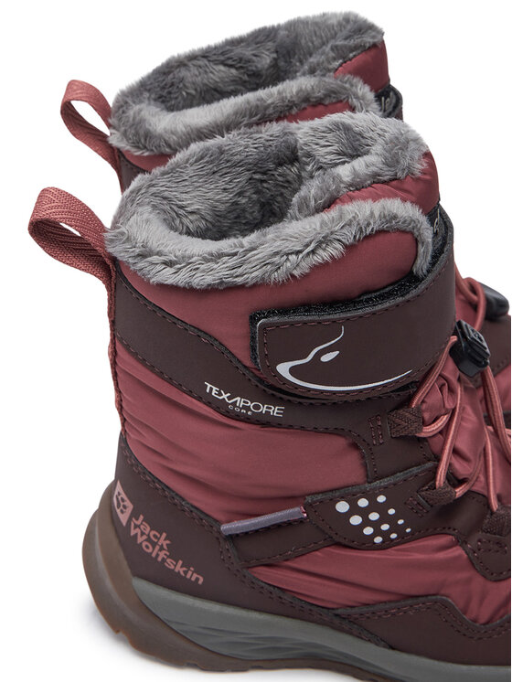 Jack Wolfskin Jack Wolfskin Škornji za sneg Polar Bear-G Texapore High Vc K A62143 Rjava