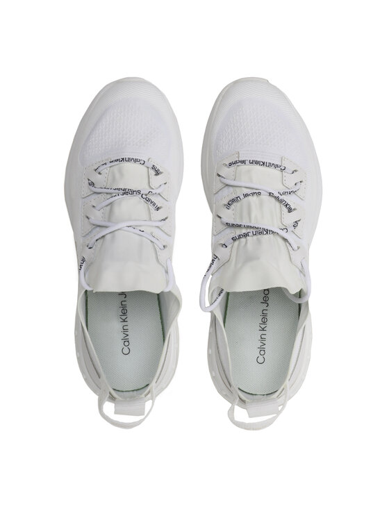 Calvin Klein Jeans Calvin Klein Jeans Αθλητικά Sporty Run Comfair Fluo Contr Wn YW0YW00938 Λευκό