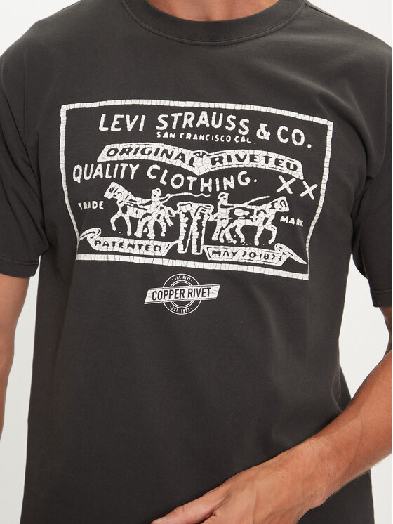 Levi's® Levi's® T-Shirt Vintage Graphic 87373-0144 Černá Relaxed Fit