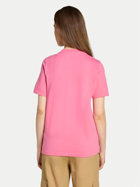adidas adidas T-shirt JY4986 Ružičasta Regular Fit