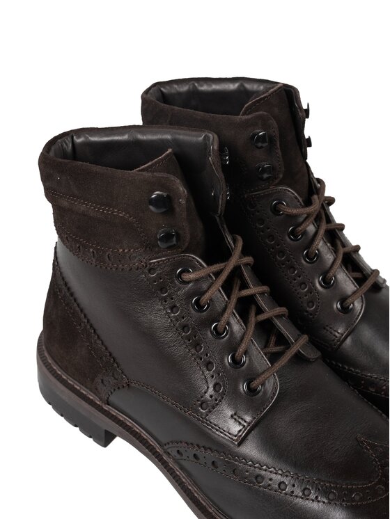 Geox Geox Sneakersy U948AA04622 Hnědá