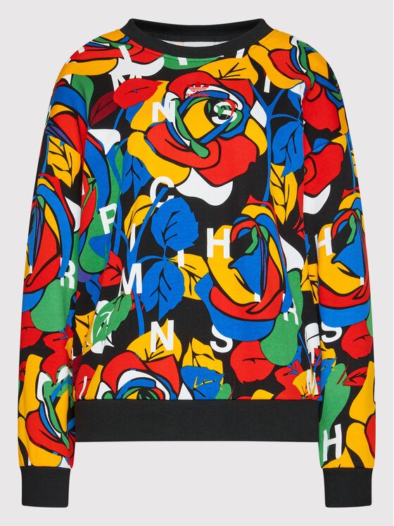adidas Felpa RICH MNISI HC4469 Multicolore Regular Fit Modivo